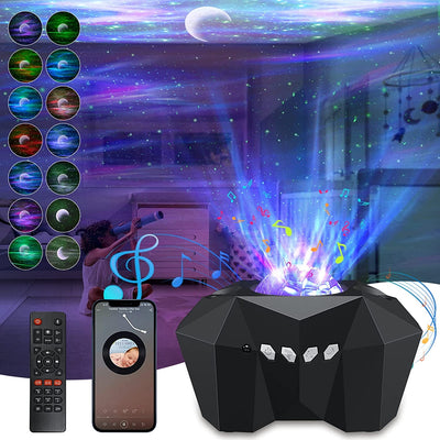 Northern Lights Galaxy Projector + Speaker